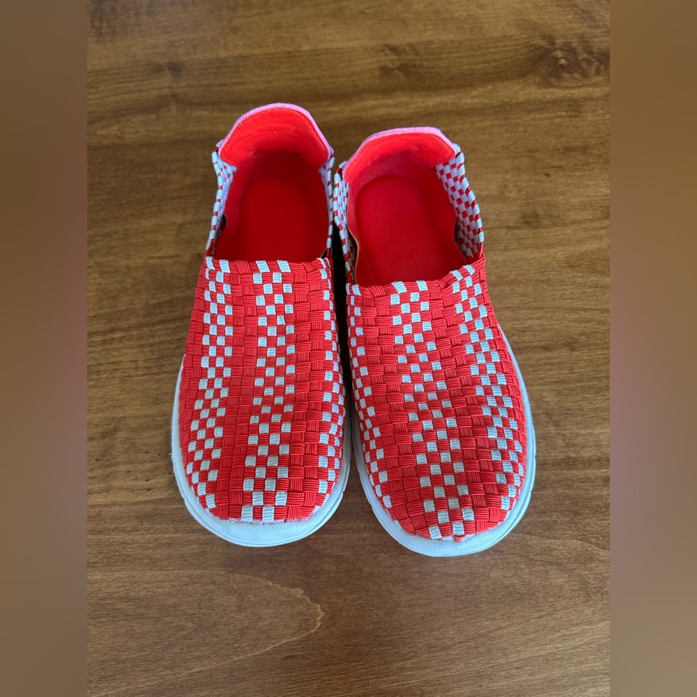 Ohio State Woven Colors Comfy Slip On Shoes